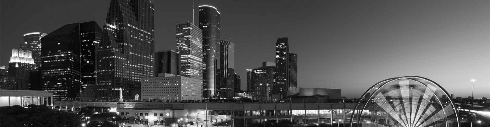 Houston Texas Skyline at night